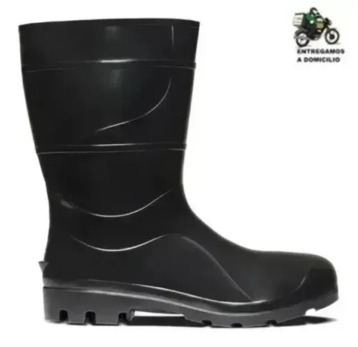 Bota Kala Borracha Em Pvc Cano Medio 28 Cm Galocha Todos Numeros