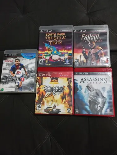 Lote de jogos Ps3