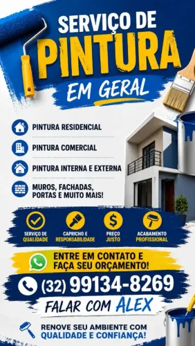 Pintura interna e externa 