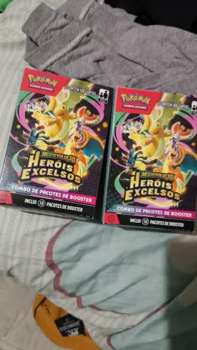 2x mini BB de Heróis Excelsos Pokémon