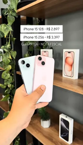iPhone 15 - Loja Física - Nota fiscal