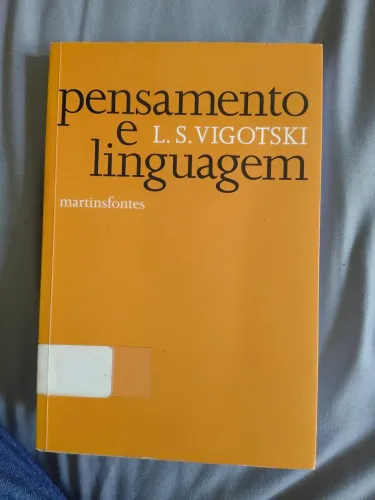 Livro Pensamento E Linguagem - L. S. Vigotski (Usado)