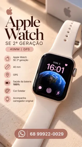 Apple Watch SE 2ª Geração 40mm GPS