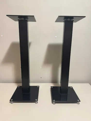 Pedestal para Caixas Acústicas Bookshelf BS03L Preto Central Suportes