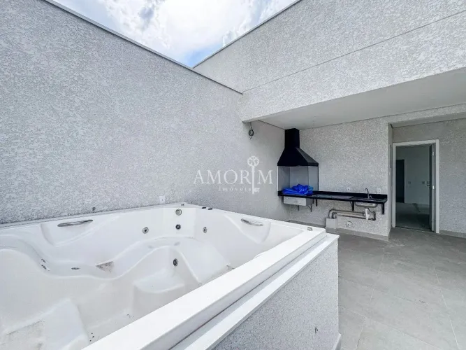 COBERTURA À VENDA COM 5 QUARTOS 2 VAGAS TERRAÇO GOURMET E CHURRASQUEIRA EM CAJAMAR/SP