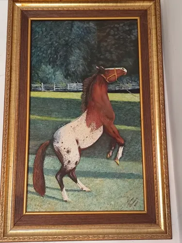 Quadro decorativo de cavalo