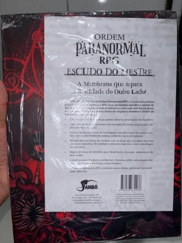 Ordem Paranormal RPG - O Escudo do Mestre