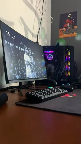 PC Gamer Pronto para Jogar - RX 6600 | Ryzen 5 5600GT | Monitor 180Hz