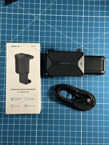 Cooling Fan telescópio Jsaux para Steam Deck. Já no Brasil