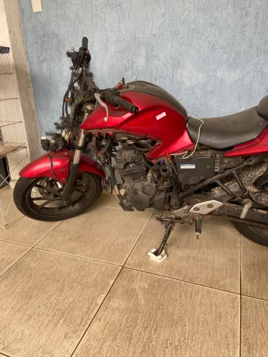 Fazer 250 2020 Vermelha Recuperada