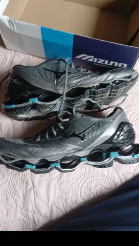 Mizuno Prophecy 8 Cinza e Azul 