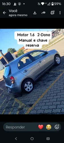 Nissan March S 1.6 16V Flex Fuel 5P 2014
