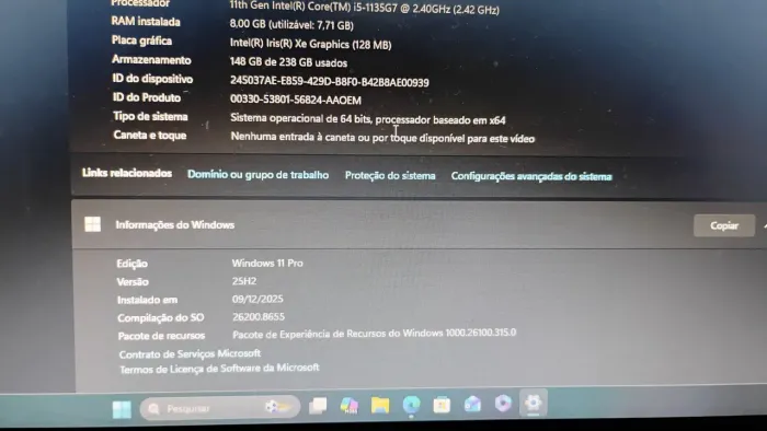 Notebook Lenovo