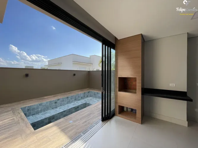 Casa em Condomínio no bairro Santa Rosa, Piracicaba, SP - Residencial Villa Daquila - 165m