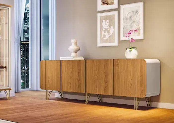 Aparador Buffet MDF 2,20 largura
