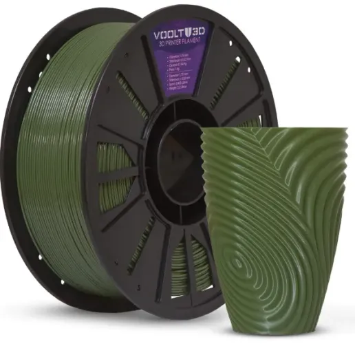 Filamento PETG Verde Oliva High Fluidity Premium 1Kg