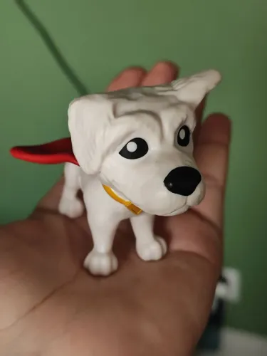boneco krypto cachorro Superman herói