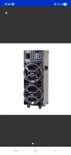 Caixa de som 1100W em perfeito estado de conservação