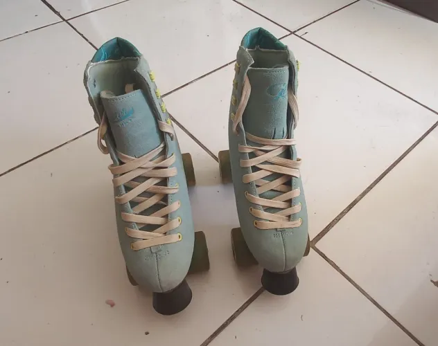 Patins Traxart + Kit de proteção Traxart usados