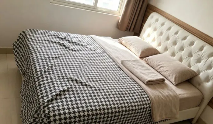 Cama Box Queen ? Base Dupla + Cabeceira Estofada Capitonê