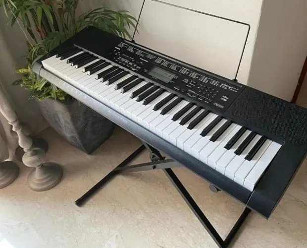 Kit Teclado Casio CTK-3500 5/8 61 Teclas Sensíveis Completo