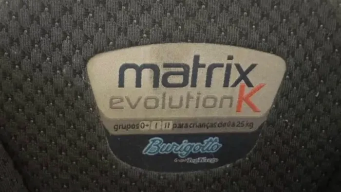 Vendo Cadeirinha MATRIX EVOLUTION até 25kg