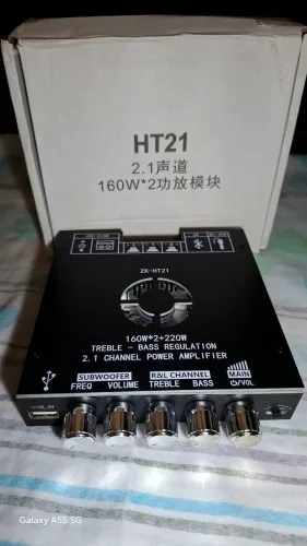 Amplificador Bluetooth zk ht21