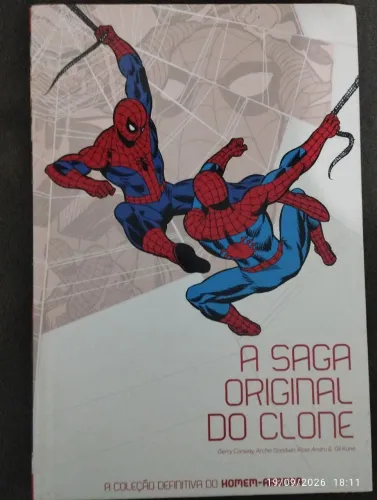 HQ Quadrinhos Marvel Homem-Aranha A Saga Original do Clone