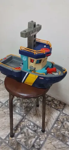 Barco imaginext pesqueiro 
