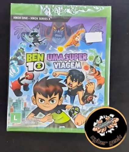 X-BOX ONE BEN 10 UMA SUPER VIAGEM NOVO LACRADO