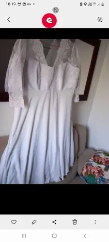Vestido plus size 100