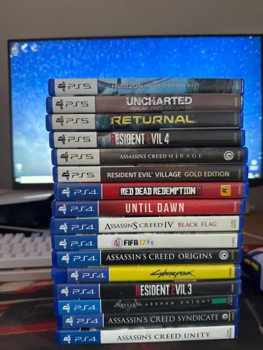 JOGOS de PS4 e PS5