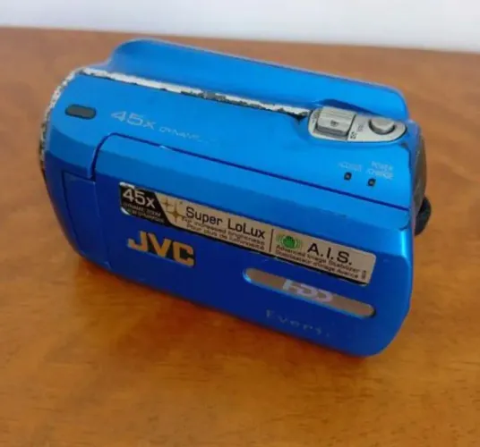 Filmadora JVC sem bateria