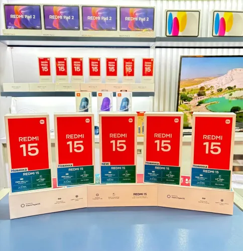 Celular Redmi 15 4G Câmera de 108MP 128GB 06GB RAM Purple Gray Black