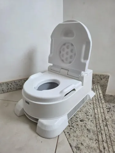 Troninho Deluxe 4 em 1 Com Luz e Som Fisher Price Penico Infantil