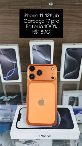 iPhone 17 pro placa 11 128gb bateria 100%