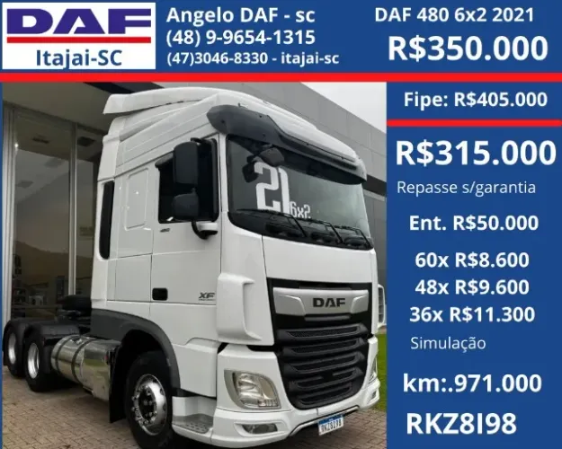 DAF 480 6x2 2021