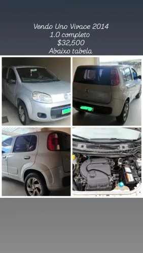 Fiat Uno Vivace/rua 1.0 EVO Fire Flex 8V 5P 2014