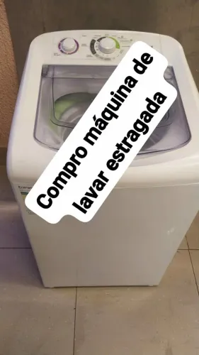 máquina de lavar estragada pág bem