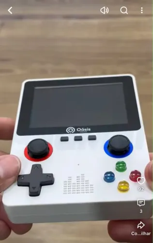 Vídeo Game Portátil jogos de emulador 