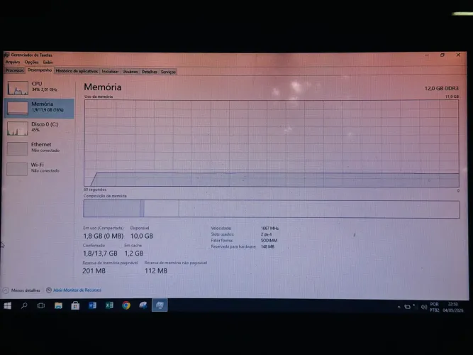 Notebook Acer Aspire 4749 - Intel Core i3 - 12GB RAM
