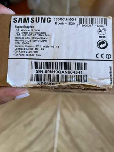 Notebook Samsung book E20