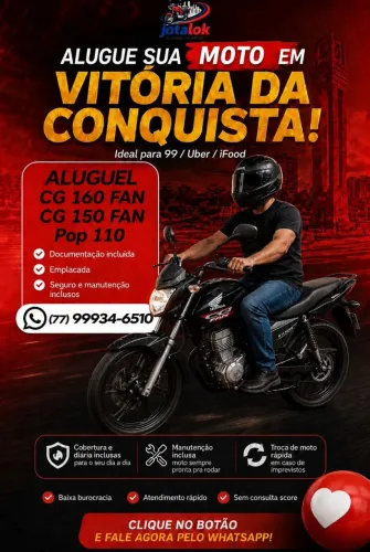 Aluguel de motos