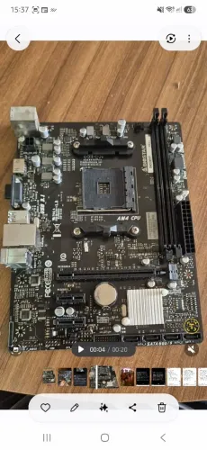 Placa mãe B450mhp Biostar para AMD
