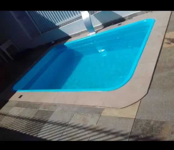 Promoção: Piscina de Fibra Nova 4,10 x 2,70 Instalada