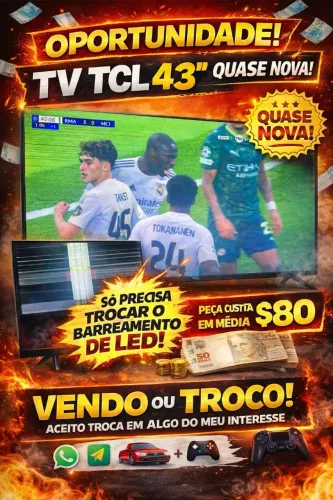 tv tcl 42 precisa de reparo na tela