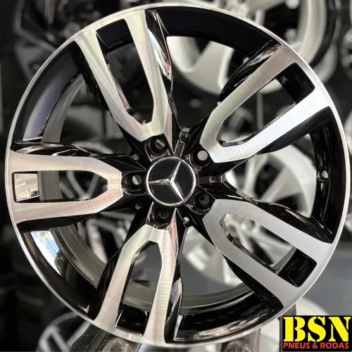 JOGO DE RODAS MERCEDES SLK200 ARO 18 5x112 ORIGINAIS MERCEDES
