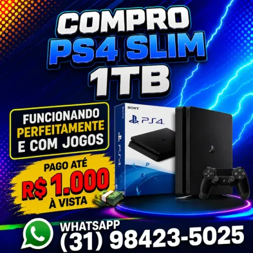 PS4 SLIM 1TBº