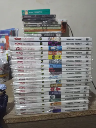 Mangás Yu Yu Hakusho coleção completa 1 ao 19