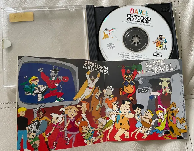 CD Raro Dance Cartoon Network (1996) Hanna Barbera - Relíquia com Selo do Mappin